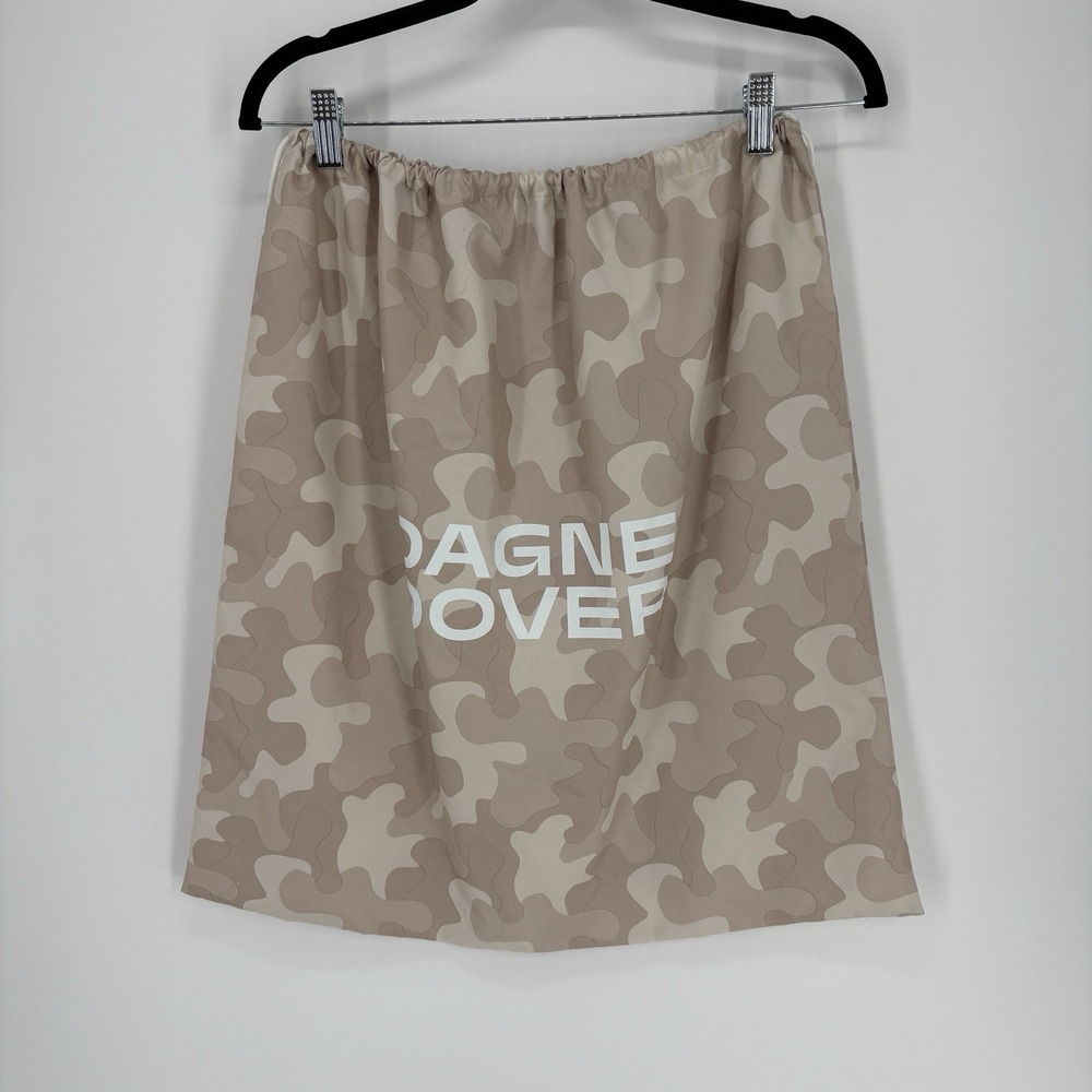 DAGNE DOVER‎ Large Camo Dust Bag Drawstring 22 X 21